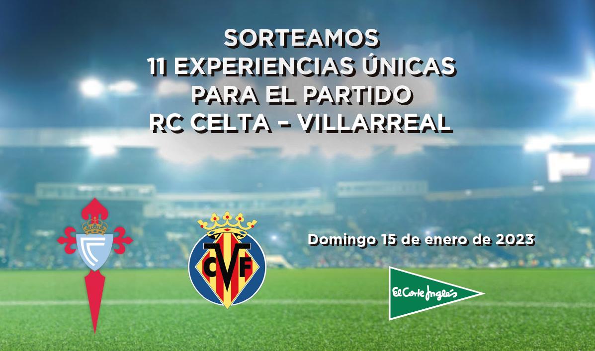 SORTEO PLAYER ESCORT KIDS PARA EL PARTIDO REAL CLUB CELTA – VILLARREAL
